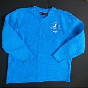 Vintage Snoopy Sweatshirt Medium( 10/12) Peanuts Collection Fleece Blue